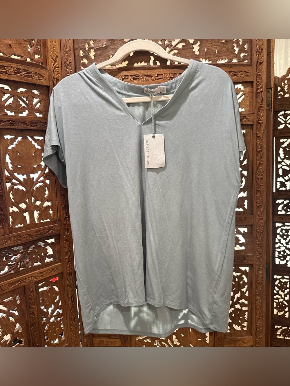 NWT barefoot dreams modal shirt